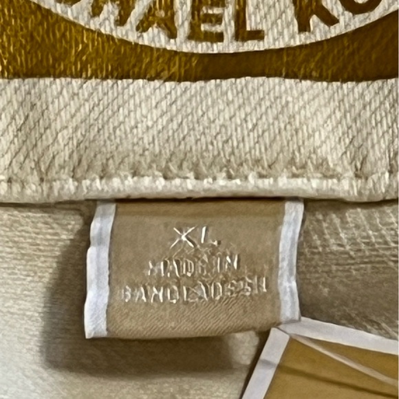 G - Michael Kors Colored Bone Cotton Trench Coat - Picture 5 of 6